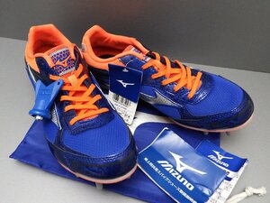 #【タグ付】mizuno ミズノ BRAVE WING 3 ブレイブウィング U1GA183005 27cm カラー05 陸上スパイク オールウェザートラック（札）