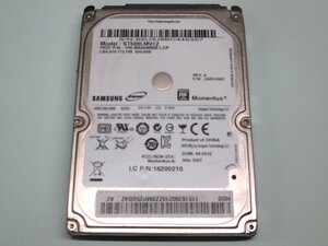 [170]【送料込】SATAハードディスク2.5inch 320GB ST320LT020 正常作動品