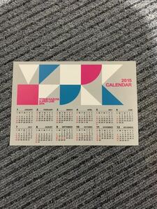YOSHII KAZUYA SUPER LIVE 2014 カレンダー2015 会場限定配布
