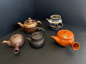 長期保管品 未使用品含む 急須 茶器 まとめ売り5個 鉄瓶 中国製造茶 食器 ☆ちょこオク☆80