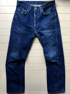 【極上】真紺 BIGE 505 33×30 デッド3.4WASH 60年代 極上鬼ヒゲ デカポケ リーバイス LEVIS オリジナル ビッグE 501XX 506XX 507XX 501 66