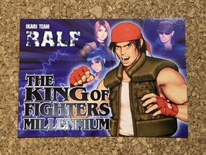 【SNK　グッズ　１１７】カード　RALF　ラルフ　KOF　THEKINGOFFIGHTERS　森気楼　ColleCarA　未来蜂歌留多商会　2000年