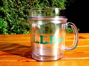 入手困難★廃盤デッドストック【Thermo Serv】お宝★「L.L.Bean」ロゴ・Insulated Clear Mug★稀少Made in U.S.A.♪