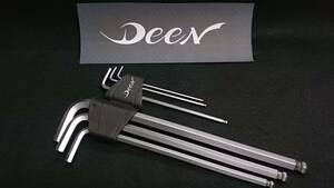 ＠　＜04094＞　　DEEN　FACTORY・GEAR　6角レンチセット　(欠品あり）　美品