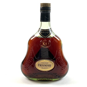 ヘネシー Hennessy XO 金キャップ グリーンボトル 700ml ブランデー コニャック 【古酒】