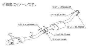 個人宅発送可能 HYPER FULLMEGA N1+ Rev. 柿本 マフラー NISSAN シルビア E-(C)S14 NA SR20DE 2WD 5MT/4AT (N31333)