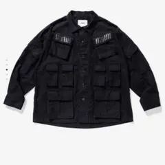 WTAPS 19aw Modular ls shirt Balck Large