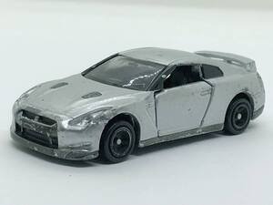 ち4★トミカ ミニカー 日産 ニッサン GT-R ワイドホイール シルバー 1/61 2008 A