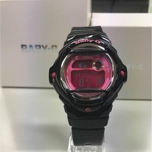 【カシオ】 ベビージー レディース 新品 腕時計 ブラック 未使用品 BG-169R-1BJF CASIO 女性