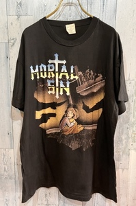 希少80sビンテージMOTAL SINモータルシンTシャツ スラッシュメタル