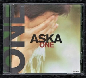 ∇ ASKA 1997年 CD/ワン ONE/ドラマ ガラスの靴 木曜の怪談 主題歌 他全10曲収録/飛鳥涼 チャゲ&飛鳥 CHAGE&ASKA