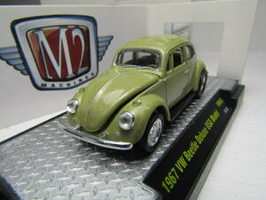 M2 MACHINES マシーンズ 1/64 1967 Volkswagen フォルクスワーゲン ビートル Type1VW Beetle Model 32pcs BAG VW Beetle FLAT4 バグ 12V 