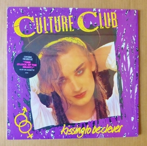 CULTURE CLUB「KISSING TO BE CLEVER」米ORIG [初回ARE規格TIME収録盤] ステッカー有シュリンク美品