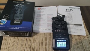 【美品]、ZOOM H6/BLK ICレコーダー レコーダー