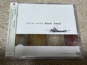 Pete Aves●ピート・エイヴス●Downbeat●ダウンビート●THE HIGH LLAMASサポート・ギタリスト●ザ・ハイラマズ●帯付