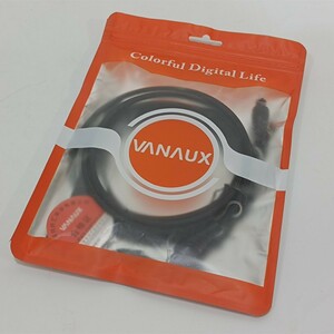 VANAUX 光ケーブル 角型 TOSLINK SPDIFコットン生地の外層 光ファイバーケーブル 2m y1101-1