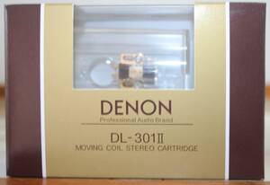 新品未開封品/DENON・DL-301Ⅱ・MC・デノン Moving Coil Stereo Cartrioge