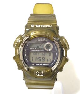 CASIO G-SHOCK DW-9700K TOUGH SOLAR Gショック 8th dolphin&whale イルカ クジラ イルクジ カシオ Gショック 稼動 現状品 1円〜