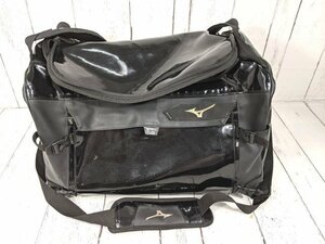 【8yt261】野球用品 ボストンバッグ エナメルバッグ MIZUNO ミズノ ブラック◆Q96