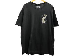 PORTER (ポーター) × GASIUS (ガシアス) OLD BAG TEE 半袖 Tシャツ XL ブラック メンズ/045