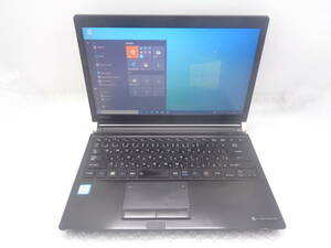 在庫処分セール i5第7世代 TOSHIBA dynabook R73/K/i5-6200U 2.3Ghz/4GB/500GB/無線/13.3インチ/Windows10 中古動作品(F365)