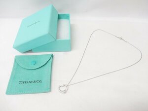 [fns]1円～ TIFFANY&Co. ティファニー オープン ハート ネックレス SV925