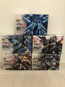 新品未開封！HG 1/144 ガンダム レギルス ガンダムAGE-2 ダークハウンド ガンダムAGE-FX バースト ガンダムAGE-1 フルグランサ mg hguc