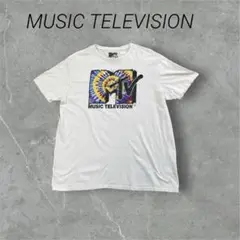 インポート古着　MTV MUSIC TELEVISION メンズL 白