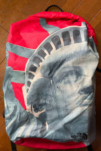 19AW Supreme x The North Face Statue of Liberty Waterproof Backpack 自由の女神 バックパック