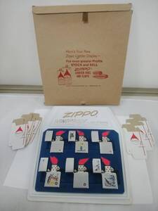 【送料無料】【未使用】ZIPPO 1968年2個 1969年4個 店頭パネル 外箱1 箱6 / プライス付き デッドストック 美品