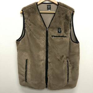 【South2 West8】サウスツーウエストエイト★マイクロファーパイピングベスト PIPING VEST MICRO FUR サイズL NS735 メンズ S2W8 02