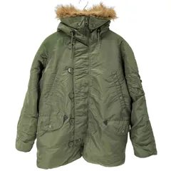 アルファインダストリーズ ALPHA INDUSTRIES N-3B ミリタリージャケット メンズ import：L 