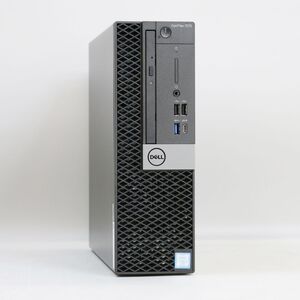 1円スタート 第8世代 i7 搭載 Dell OptiPlex 7070 SFF (Core i7-8700/メモリ32GB/SSD256GB+HDD500GB/Windows 11 Pro)