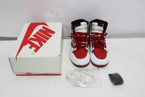 E263H 149 【トラヴィス風カスタム品/外箱違い】 Nike Air Jordan 1 High OG Heritage 27.5cm 現状品 ジャンク扱い