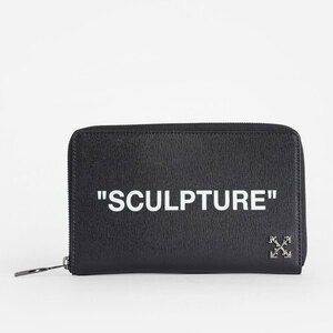 新品未使用　長財布 OFFWHITE オフホワイト ownc012s194230691001 BLACK SCULPTURE