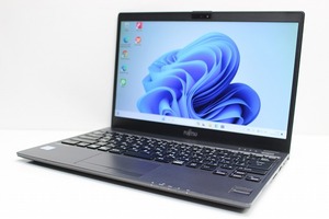 ノートパソコン Windows11 中古 富士通 LIFEBOOK U938 第7世代 Core i5 SSD256GB メモリ8GB Wi10 13.3 カメラ WPS office搭載