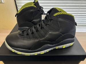 Nike Air Jordan 10 Retro ナイキ エアジョーダン10 レトロ ヴェノム グリーン　310805-033 28.5 新品未使用　2013年製　コレクション用