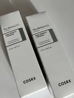 COSRX レチノール0.1 & 0.3 20mlsetと中古ブースター