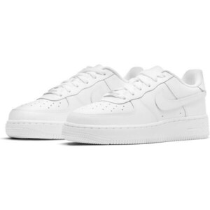 新品未使用 24.5cm ナイキ エアフォース 1 ガールズ NIKE AIR FORCE 1 LE(GS) white/white DH2920-111 レディース スニーカー AF1 ホワイト