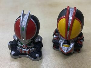 【P】仮面ライダー555 ファイズ　ソフビマスコット人形　2体まとて　フィギュア