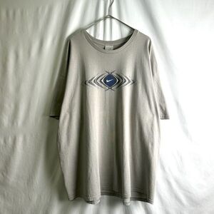 90s NIKE プリント Tシャツ XXXL ビッグサイズ グレー メキシコ製 カットソー ナイキ 3XL 00s 古着 オールド ビンテージ