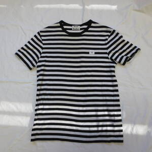 ○　アクネストゥディオス　acne studios　ボーダーT　Tシャツ　名作　XS　Mens