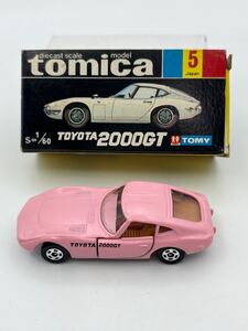 トミカ　トヨタ　2000GT No.5 (日本製) ミニカーショップイケダ特注