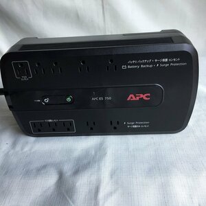 ●APC 無停電電源装置　APC ES 750 型 ブラック/通電OK【B0530W1】