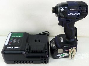 ☆美品!HiKOKI ハイコーキ 36V インパクトドライバ【WH36DC】充電器/バッテリー1個付☆