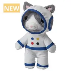 IKEA ソフトトイ　ぬいぐるみ　宇宙服付き　ネコ　アフトンスパルヴ　ねこ