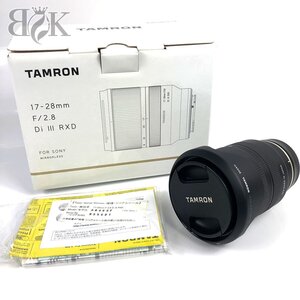 保管品 タムロン 17-28mm F2.8Di III RXD ソニーEマウント用カメラレンズ A046 周辺機器 ジャンク扱い 中古品 TAMRON♪