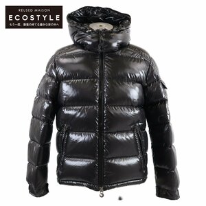 美品/国内正規/20年製 MONCLER モンクレール MAYAマヤ フード付ダウン ジャケット 2 ブラック メンズ