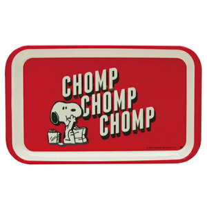 スヌーピー メラミントレー（Ｓ） CHOMP SNOOPY レッド