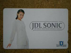 wakam・若村麻由美 JDL SONIC テレカ